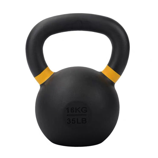4KG / 8KG Solid Cast Iron Kettlebell Weight Fitness Exercise Dumbbells Home Gym Body Workout and Strength Training Weightlifting