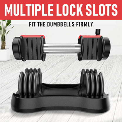 12.5/ 25 LBS Adjustable Dumbbell Home Gym Exercise Equipment Weight Lifting Fitness Dial Dumbbell with Weight Plate