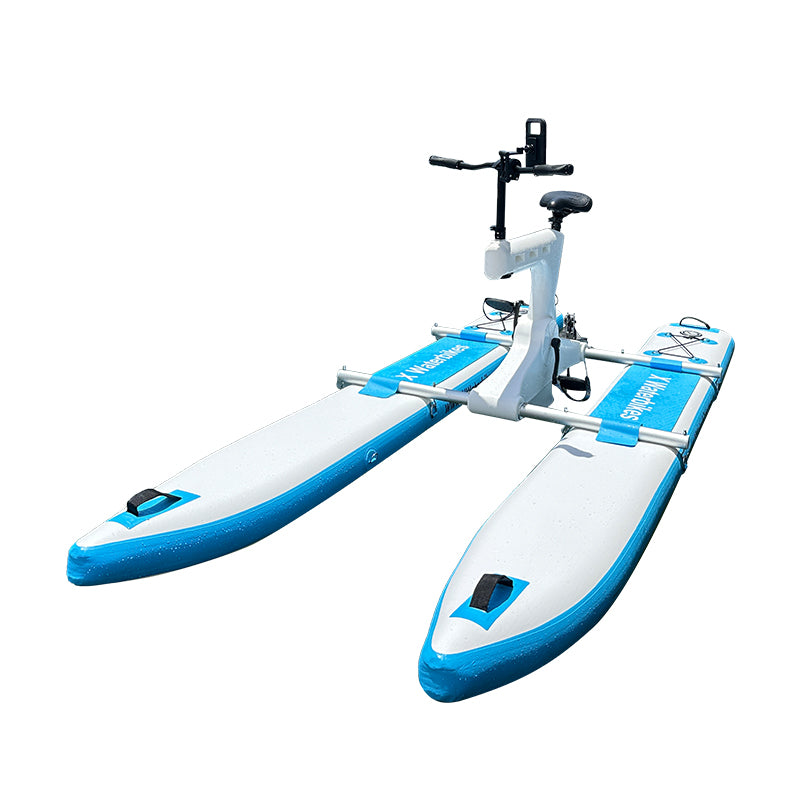 bike pedal boat Inflatable Water Bike for Lake Inflatable Water Bikes Pedal Boat Infla – Go Go Shopping