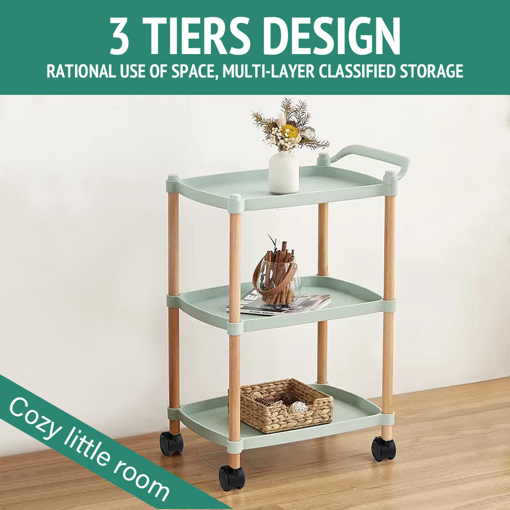 3 tier utility cart organizer Beauty Salon rolling cart Bar cart kitchen storage rack office unit organizer